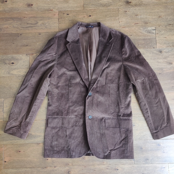 Gap Brown Cotton Sport Coat - Picture 2 of 5